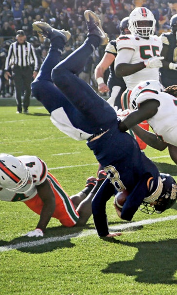 Pitt beats No. 2 Miami 24-14, ending 15-game win streak